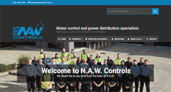 Desktop Screenshot of nawcontrols.com.au